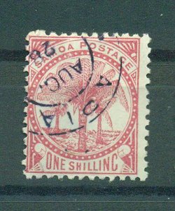 Samoa sc# 18 used cat value $13.50