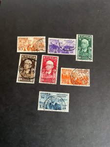 Stamps Ethiopia Scott# N1-7 used