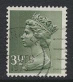 GB Machin 3½p  SG X858  Scott MH39  Used  please read details