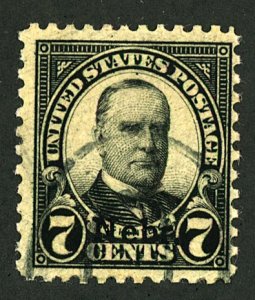 U.S. #676 USED