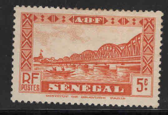 Senegal Scott 146 MH*  Bridge stamp