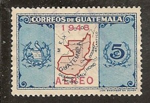 Guatemala  Scott   C157   Overprint  Used