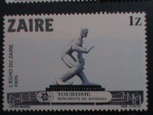 ​ZAIRE-1980 SC# 1115-20-WORLD FAMOUS KINSHASA MONUMENTS -MNH SET VERY FINE