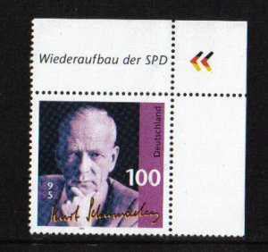 Germany #1907  MNH  1995   Kurt Schumacher