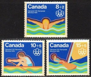 Canada Sc #B4-B6 MNH