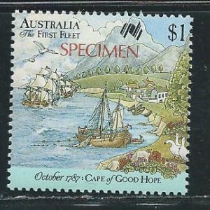 Australia 1029 1987 Cape of Good Hope SPECIMEN MNH