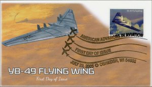 AO-3925-1 2005, American Advances in Aviation, YB49 Flying Wing, BW Pictorial,