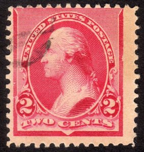 1890, US 2c, Washington, Used, Sc 220