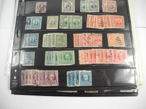 CUBA, Excellent Stamp Collection/accumulation of Stamps hinged on pages