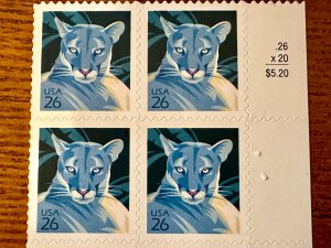 US #4139 Florida Panther PB 2007 Mint NH