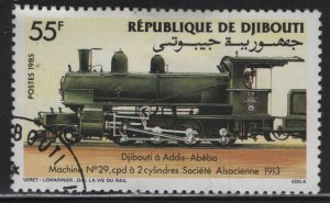 Djibouti 597 German Railways 1985