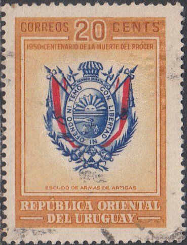 URUGUAY  #595  Used