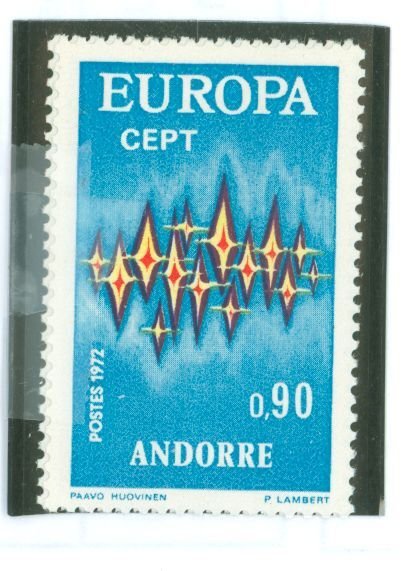 Andorra (French) #210-211 Mint (NH) Single