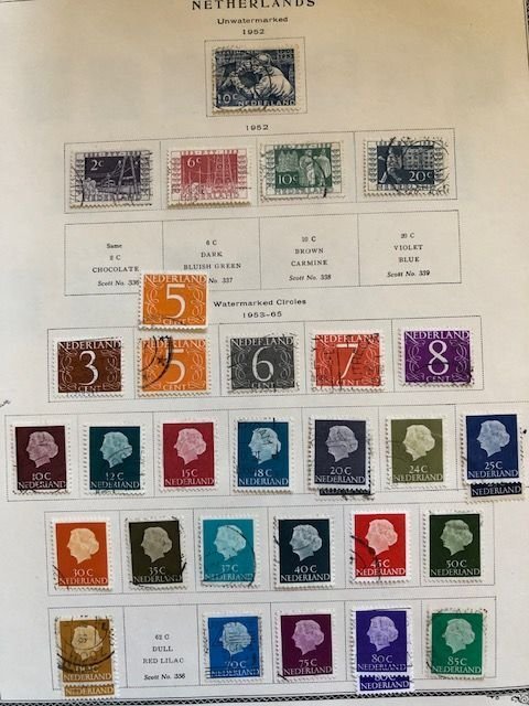 Netherlands 1930 to 1960 - 10 Scans