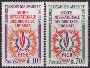 Afars & Issas 1968 Sc 322-3 set MLH*