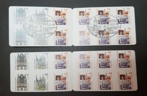 GERMANY Booklet Pane Lot Complete Unused Used MINT T5527