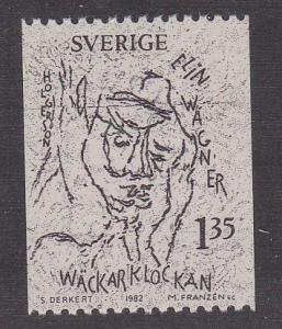 Sweden # 1407, Elin Wagner - Writer, Mint NH, 1/2 Cat.