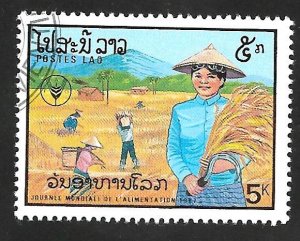 Laos 1987 - FDC - Scott #829