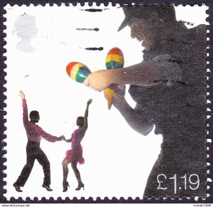GREAT BRITAIN 2006 QEII £1.19 Multicoloured Sounds of Britain SG2450 FU