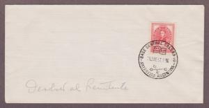 Argentina Antarctic Base General Belgrano 1/29/57 Postmark - I Combine S/H