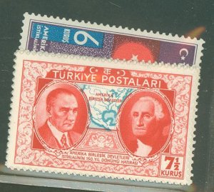 Turkey #817-822 Unused