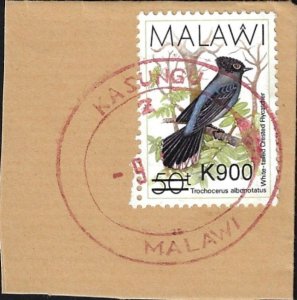 Malawi Overprint Scott 845 Gibbons 1183 Postmarked Kasungu