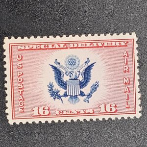 US CE2 16 cent Air Post XF-OG-NH