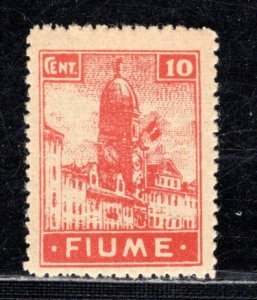 FIUME SC# 30a FVF/MOG