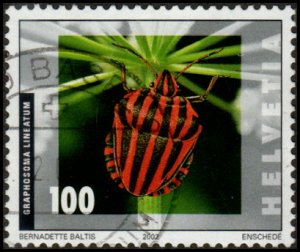 Switzerland 1129 - Used - 100c Tree Bug (2002) (cv $1.15)