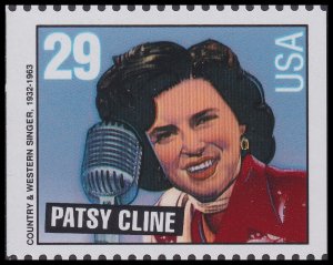 US 2777 Country & Western Music Patsy Cline 29c single MNH 1993