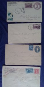 250+ covers! 60: CIVIL WAR &1800's ;WW I,WW II, FDC, first flight,airmail, RPO..