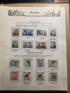 STAMP STATION PERTH Australia #Collection 1928 to Christmas1974 -Used- Unchecked
