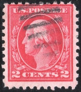 SC#463 2¢ Washington Single (1916) Used