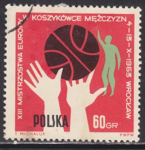 Poland 1161 Basketball 1963