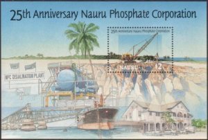 Nauru 1995 SG437 $2 Excavating Phosphate MS MNH