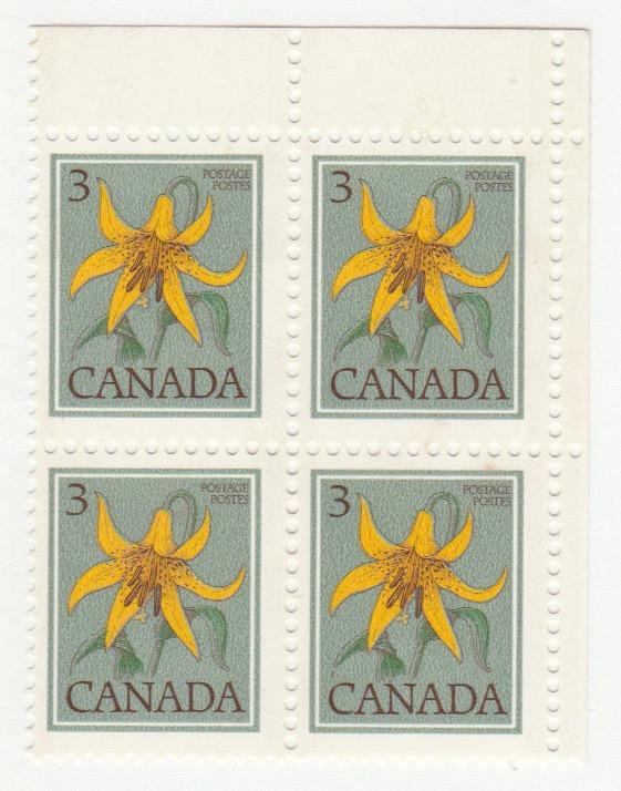783 wild flower - 13 perf MNH