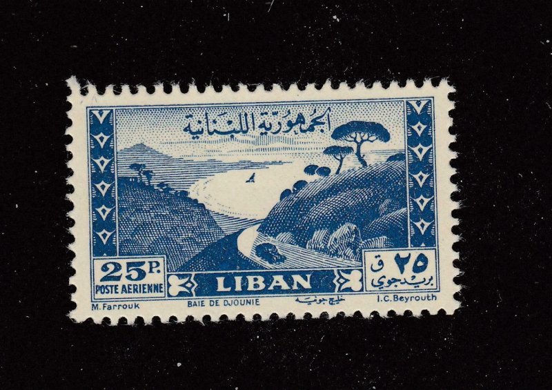 LEBANON # C147a VF-MH CAT VALUE $65