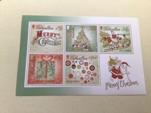 Gibraltar 2013 Christmas mint never hinged  stamps  set A14065