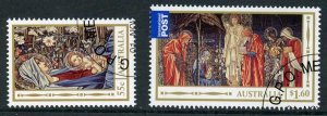 Australia SG3882/3 2012 Christmas 1st Issue Fine Used