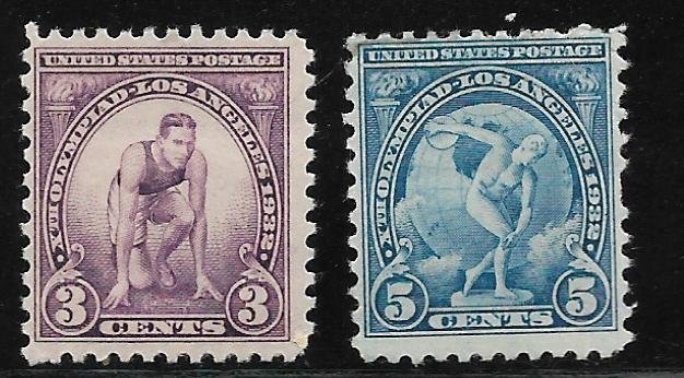 United States - Olympic Games Issue - F-VF- Unused (MH)