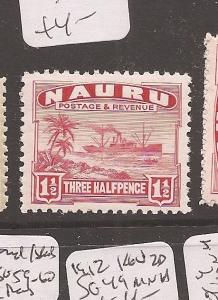 Nauru 1924 SG 28a MNH (7caq)