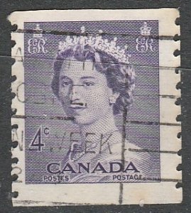 Canada   333   Coil      (O)    1953   ($$)