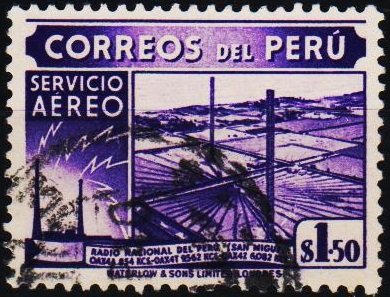 Peru. .1938 1s50 S.G.738 Fine Used