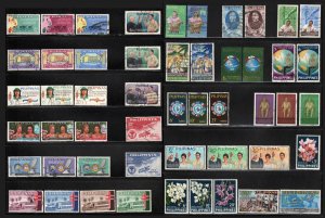 Philippines ~ Collection of 19 Cplt Sets ~ Mostly Used, 1960's, MX Condi...