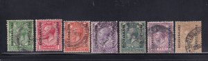 Bechuanaland Scott # 96- 104 Set F-VF used cv $ 230 ! see pic !