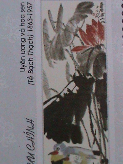 ​VIETNAM-1998-SC#2849-54 CHINESE FAMOUS PAINTING BY QI BAISHI- MNH VERY FINE
