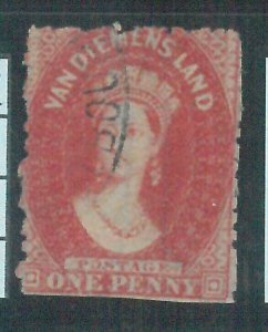 88397 - AUSTRALIA Tasmania - STAMP: Stanley Gibbons # 50   Used