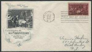 USA #949 First Day Cover (FLG-10)