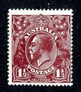 1919 Australia Sc.# 63a mnh** cv $23 (276 BCXX )