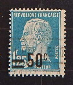 France, Pasteur, 1926-1927, Daily Stamps Overprinted (1800-T)